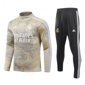 Real Madrid Training Huppari 2023-24 Neljännes-Zip Keltainen - Miesten